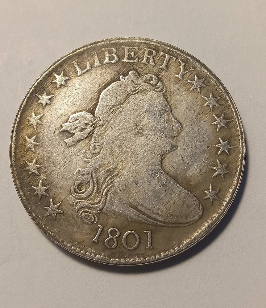 1802 Draped Bust Dollar Modern Restrike Token