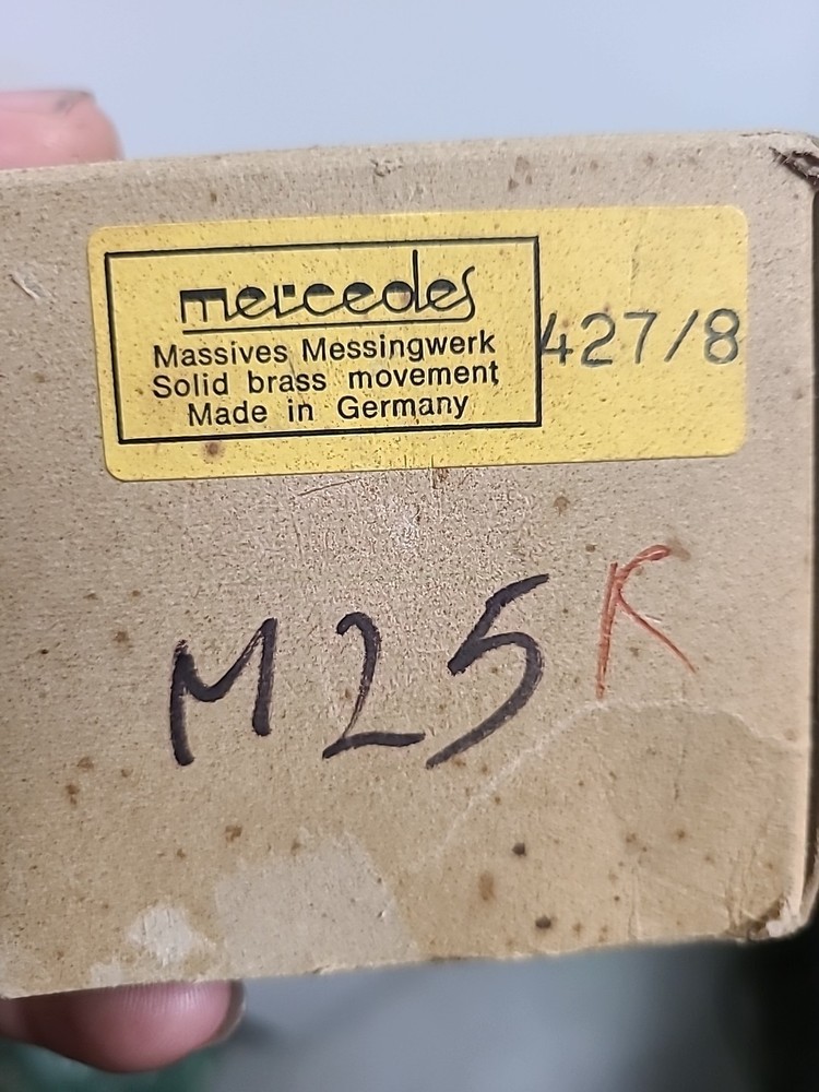 Mercedes Clock Movement