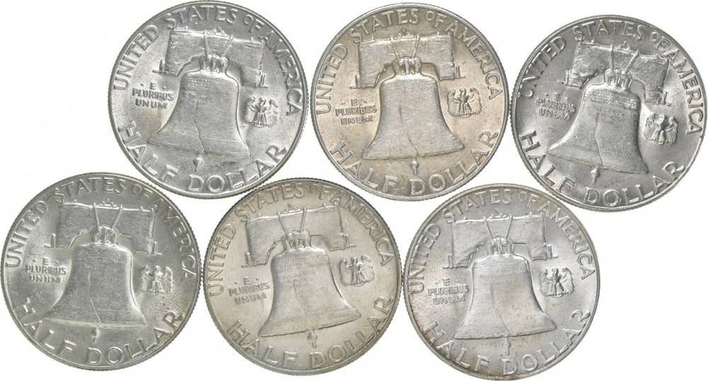 1951-S Franklin Half Dollar AU