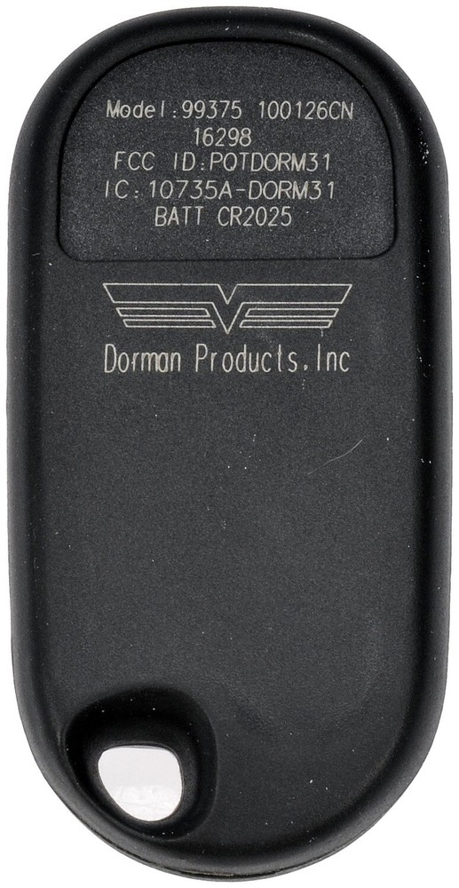 Remote Lock Ctrl Or Fob Dorman/Help 99375