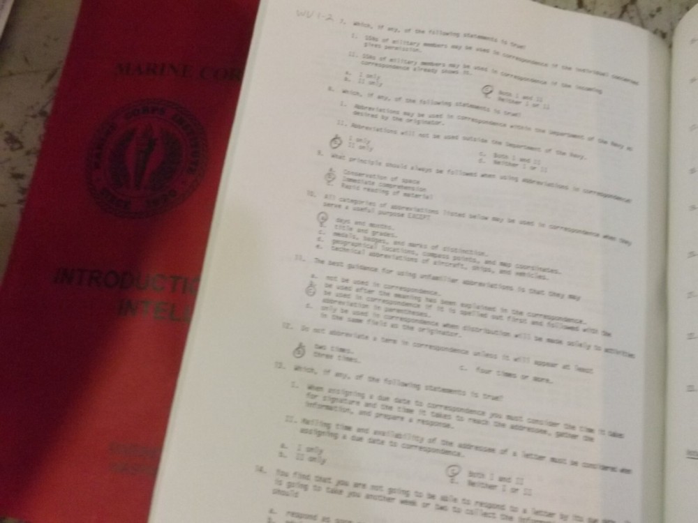 ARMY CORRESPONDENCE COURSE PROGRAM HAZARDOUS MATERIAL LOT OF 3