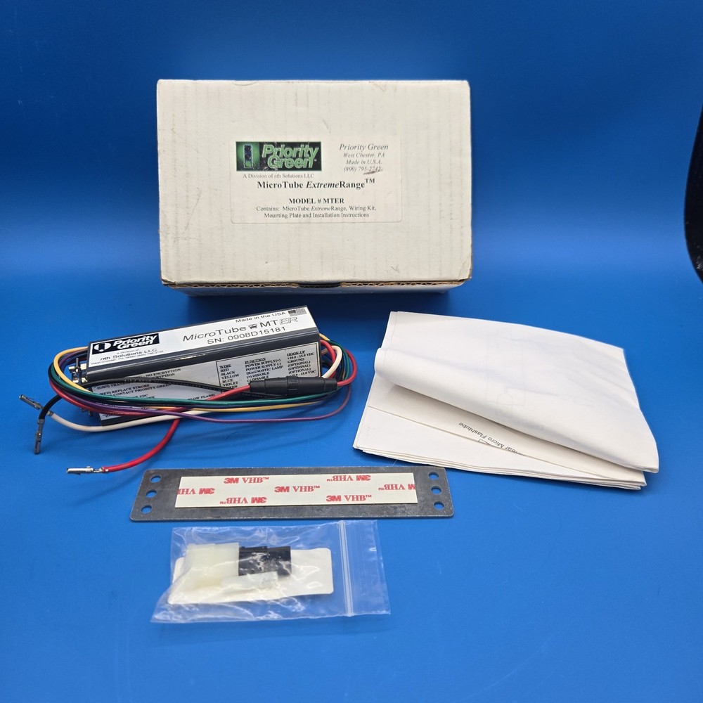 PRIORITY GREEN Pre Emption Preemption MICROTUBE NEW.