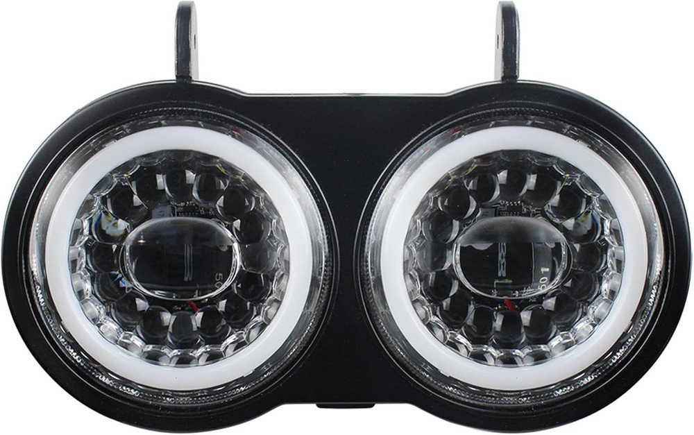 Motorcycle Projector Headlight Buell XB Black