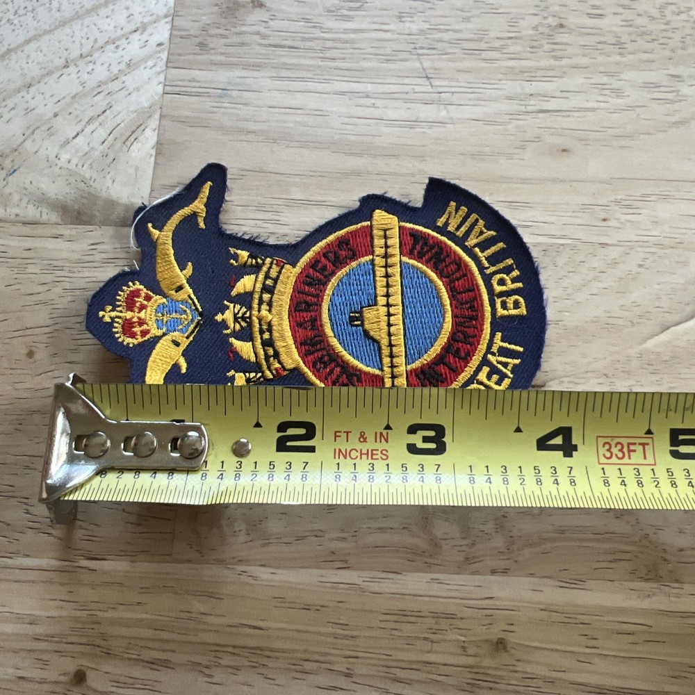 SUBMARINERS INTERNATIONAL GREAT BRITAIN CLOTH PATCH.