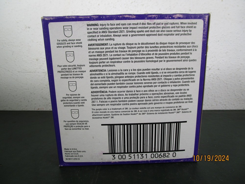 3M Imperial HookIt II 50pc P100 Model 00682