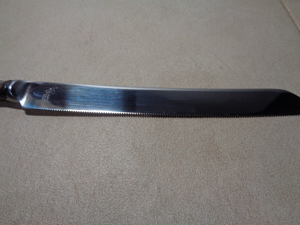 Silver Handle Raimond Sheffield England Cake Knife, Stainless Blade