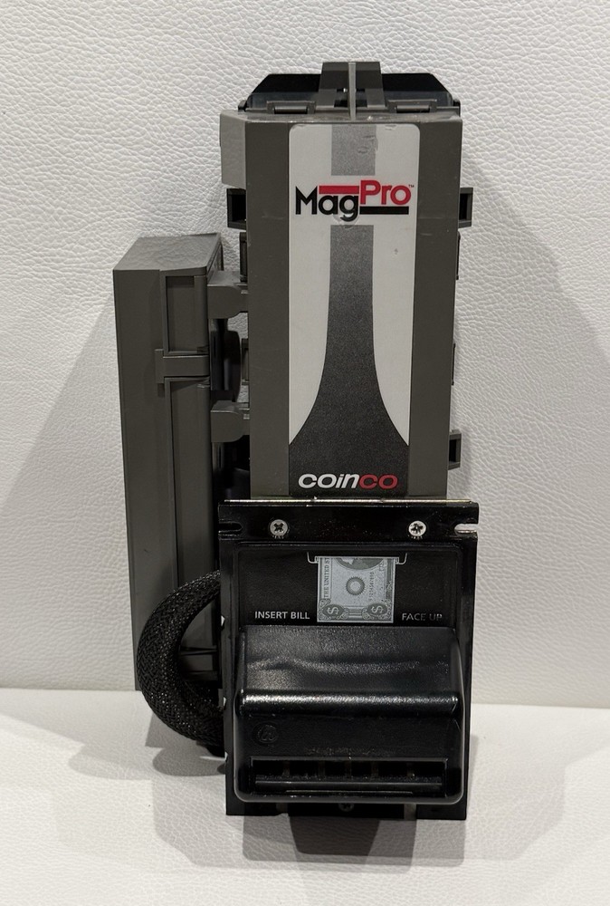 Coinco MAG50B Mag Pro Dollar Bill Acceptor Validator 5's