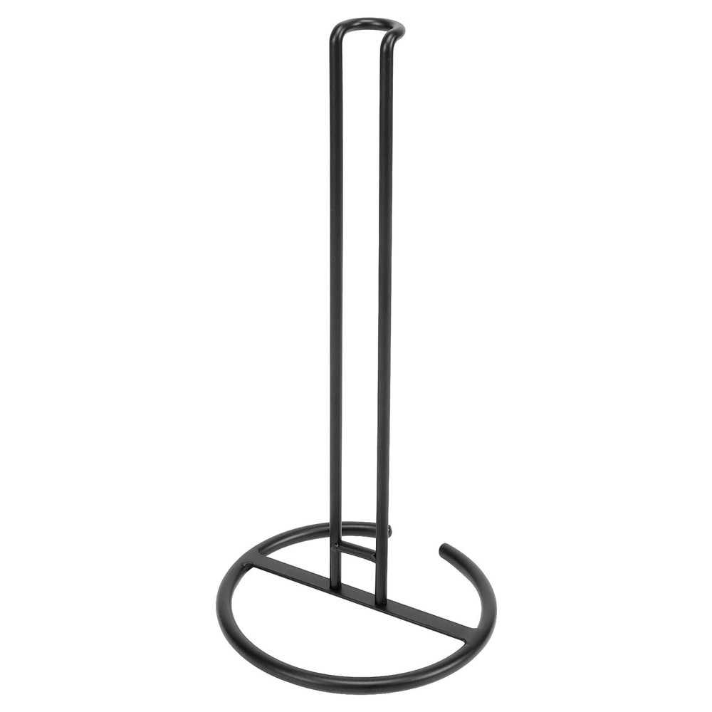 NearMoon Paper Towel Holder, Sturdy Stand Matte Black
