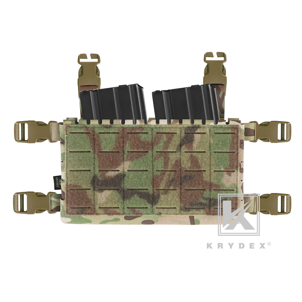 KRYDEX MK5 Tactical Placard Front Panel & Removable Buckle Laser Cut MOLLE