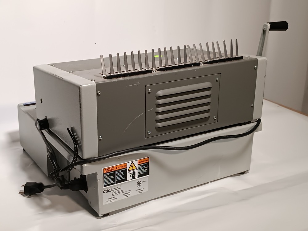 GBC CombBind C800PRO Electric Binding Machine, Binds 500 Sheets, Punches 25