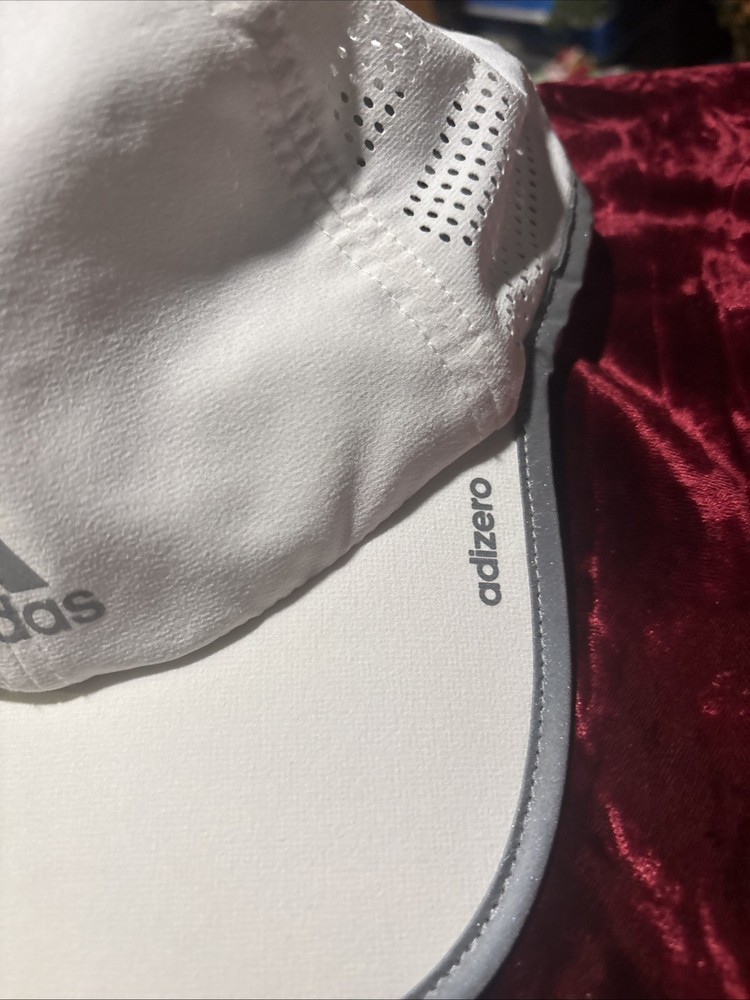 Adidas Lite Weight Running Hat White Osfm