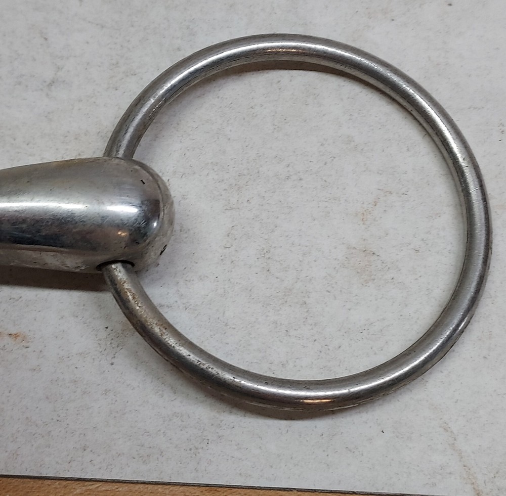 O-Ring Stainless Steel Snaffle Bit - 4¾" Port - 726242