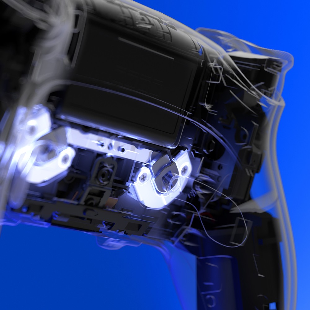 eXtremeRate Replacement Magnetic Module Kit for PS5 Edge Controller Back Paddles