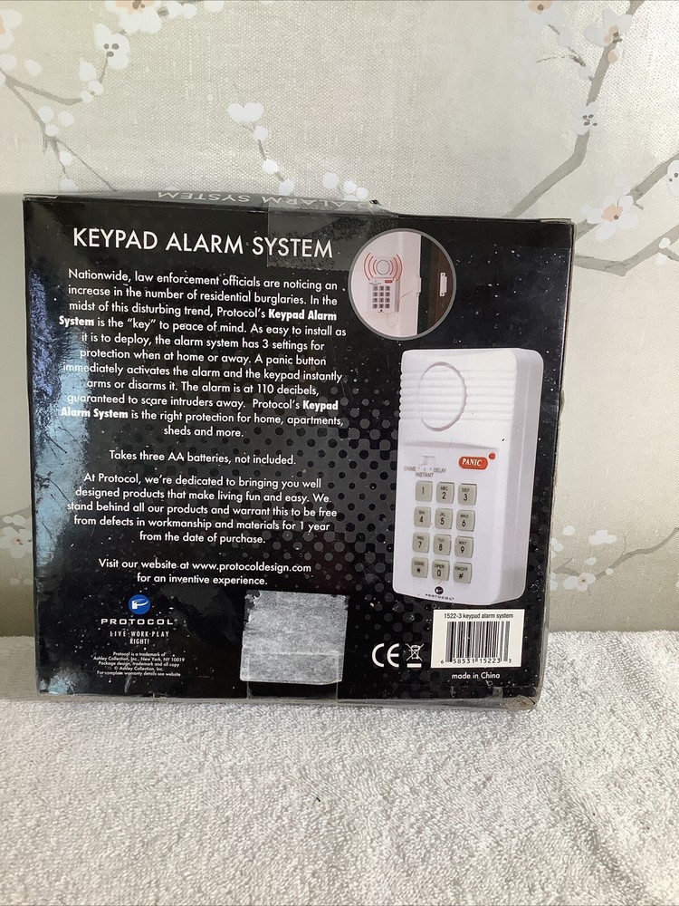 Keypad Alarm System By Protocol