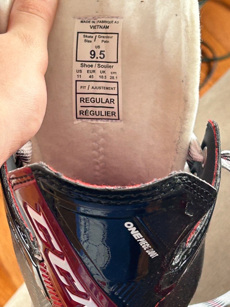 CCM Jetspeed Skates size 9.5 Regular FT475