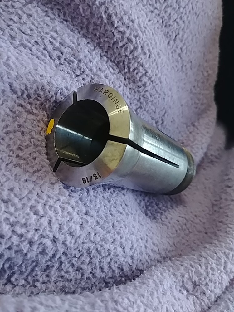 15/16" Hardinge 5C Round Collet External & Internal Threads