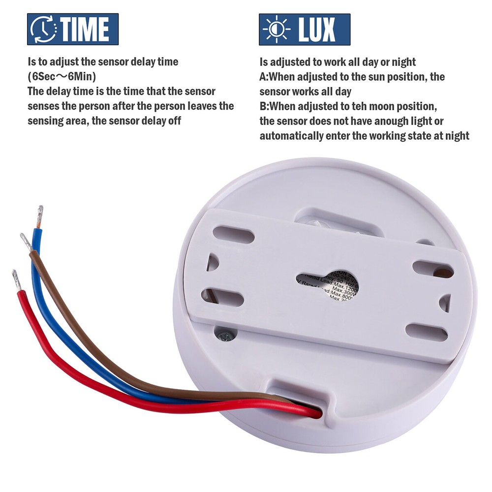 Human Body Motion Infrared Sensor Switch Ceiling Light Sensor Staircases Lights