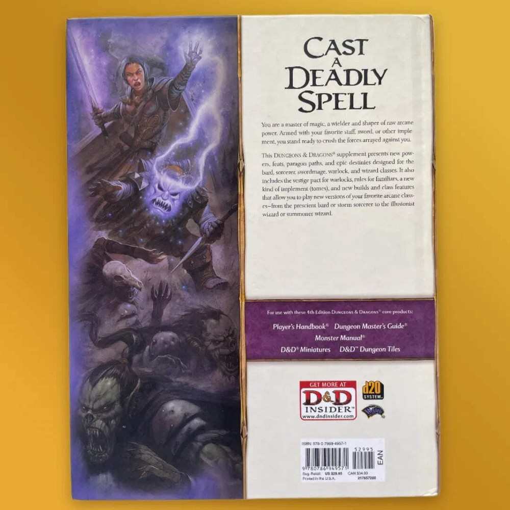 Arcane Power Dungeons & Dragons 4e
