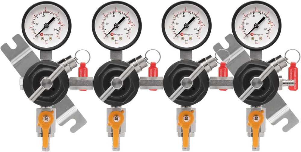 Secondary Regulator, Four Gauge