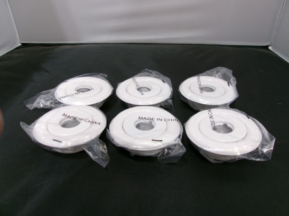 1/2" IPS Fire Sprinkler Escutcheon (6 Pack)