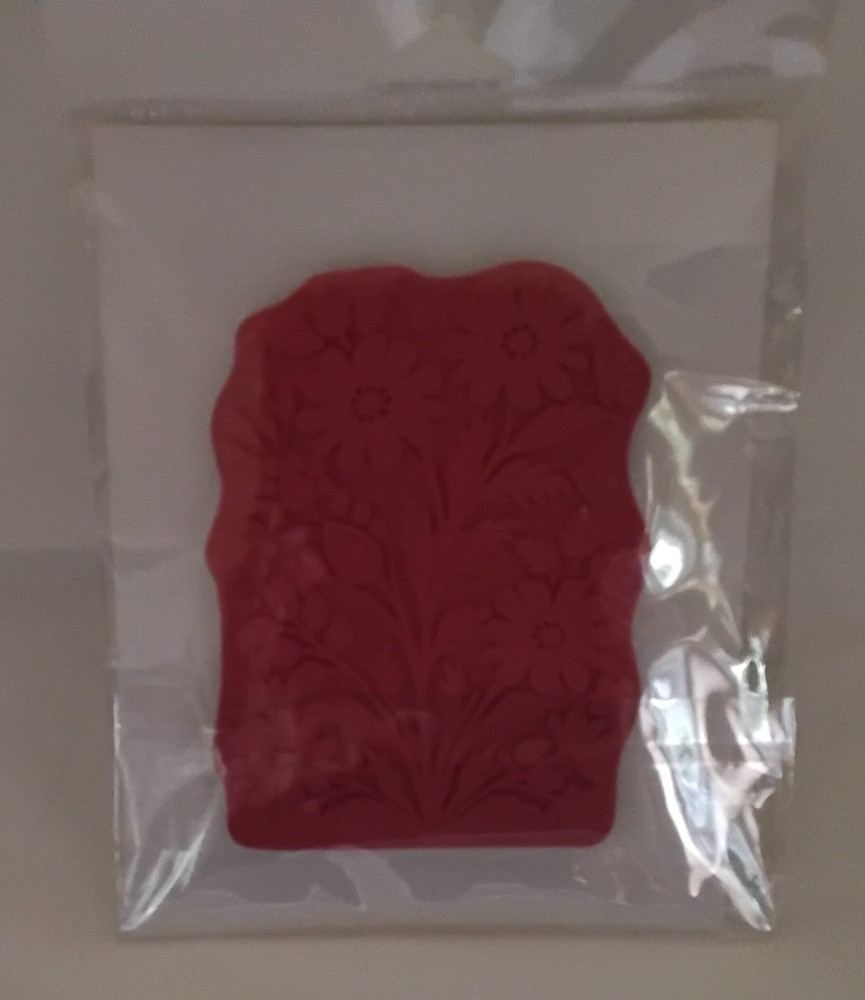 Tailored Expressions Bloomcore Print Single Large Rubber Stamp