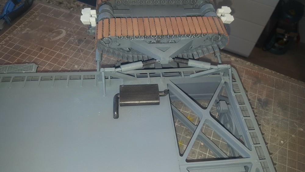 3d printed NASA Crawler Transporter 1:72