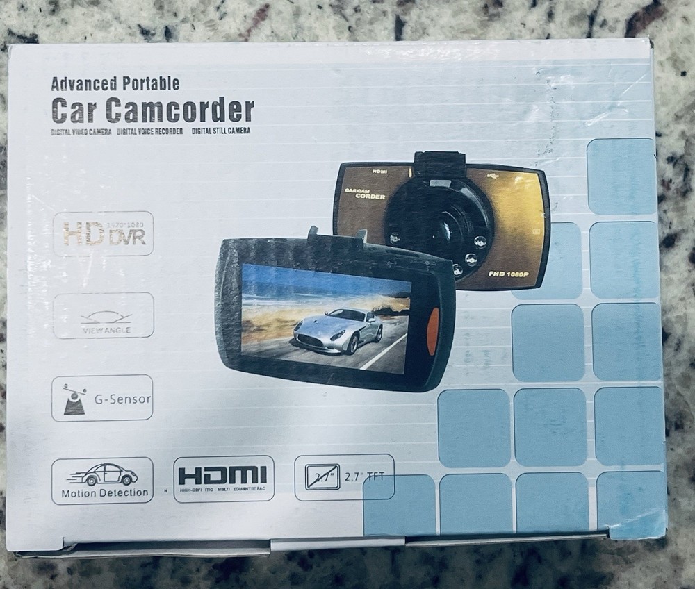 Car Camcorder HD Advanced Portable NEW