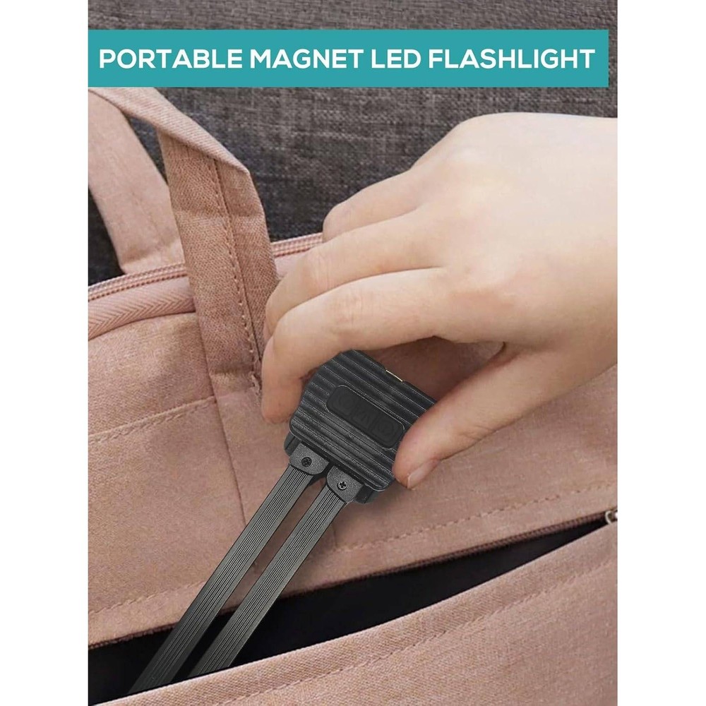 YETHKE A55 LED Multifunctional Work Light Flashlight Red Light USB Charging