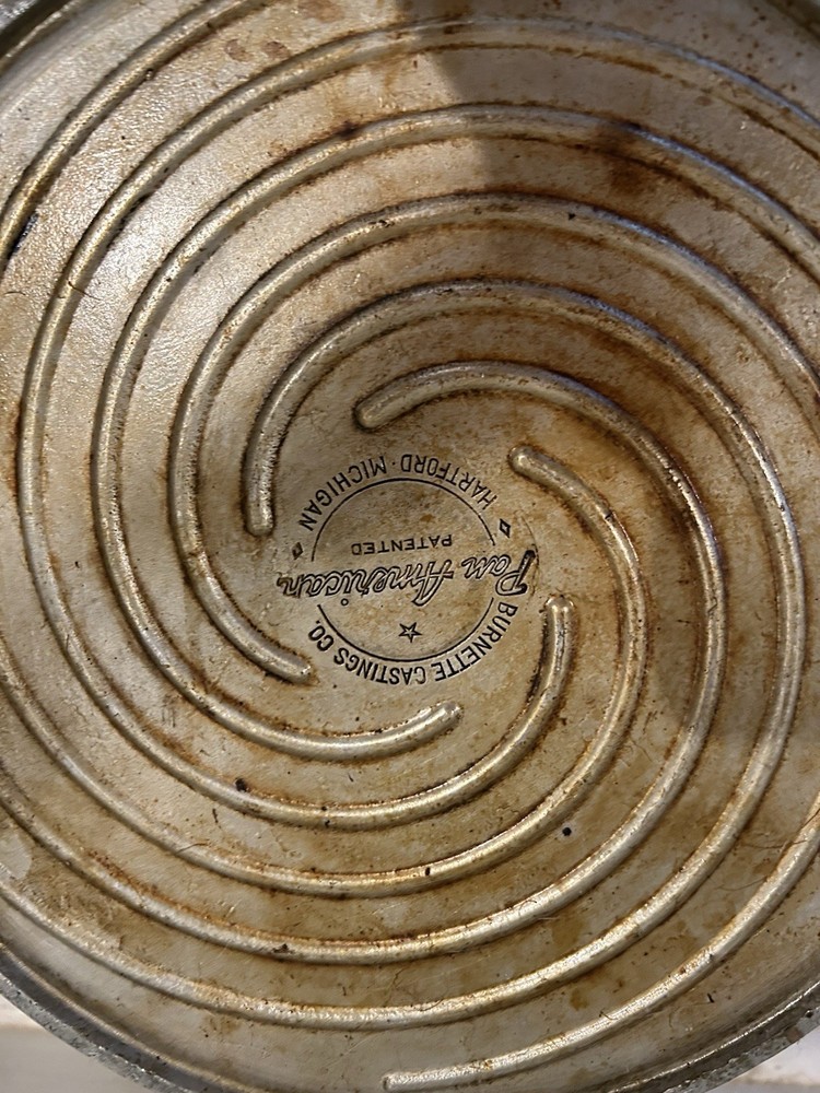 Vintage Cast Iron Pressure Cooker