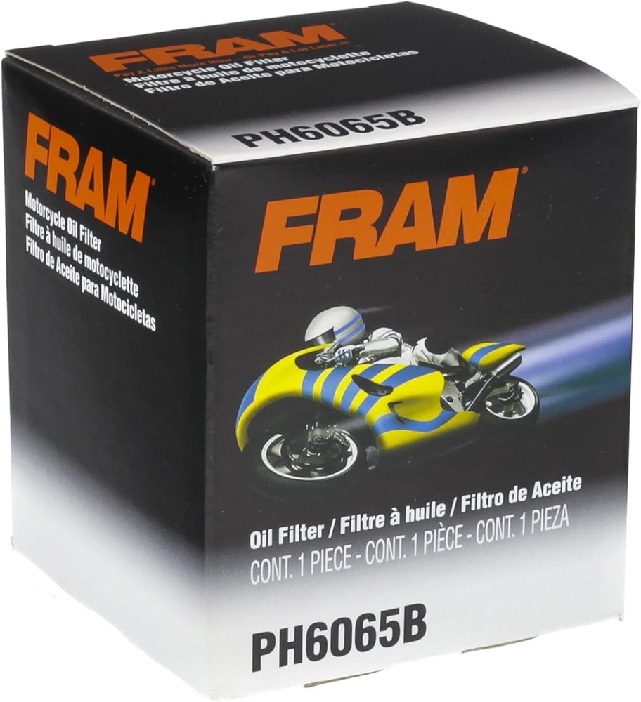 FRAM PH6065B Oil Filter for Harley Davidson