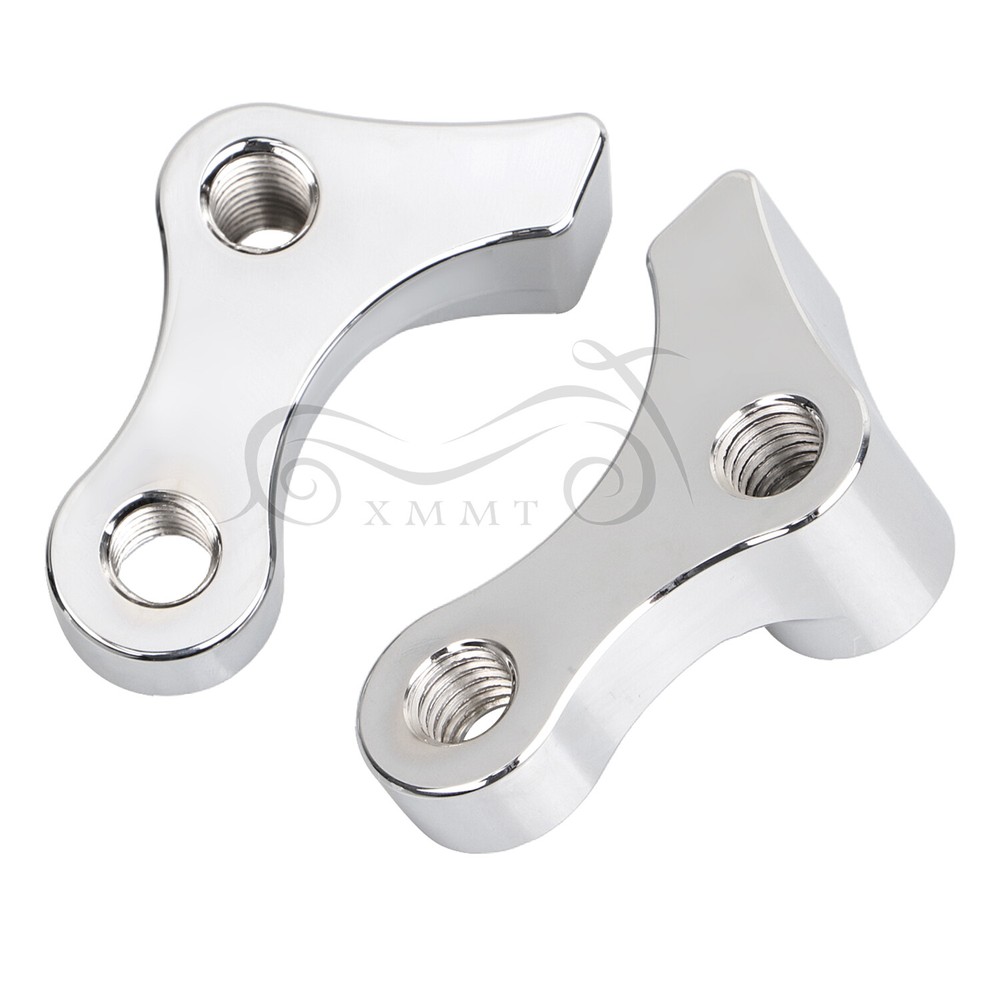 Chrome 1" Adjustable Lowering Kit For Harley Dyna Super Glide FXD Custom FXDC