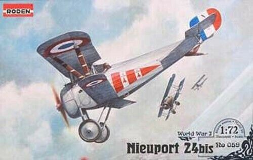 1/72 RODEN RD-059 Nieuport 24 Bis