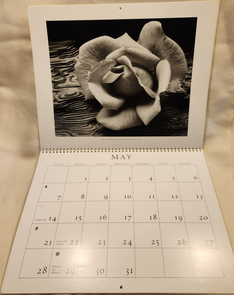 Ansel Adams 1995 Wall Calendar - Authorized Edition