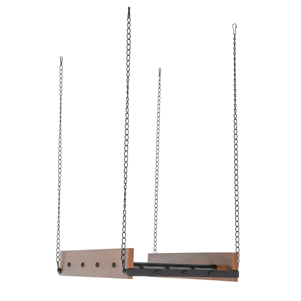 Hanging Pot Holder Pan Hanger Kitchen Rack Cookware Storage Shelf Organizer USA