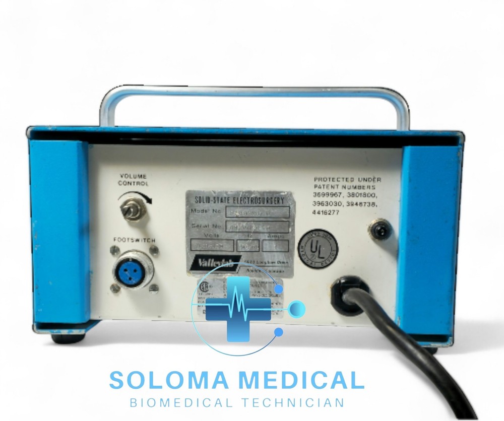 Valleylab Surgistat B Solid State Electrosurgery ESU Unit