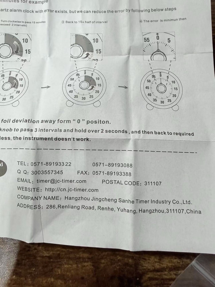 Visual Timer 60 Minute Countdown Silent Rechargeable Time Management Clock