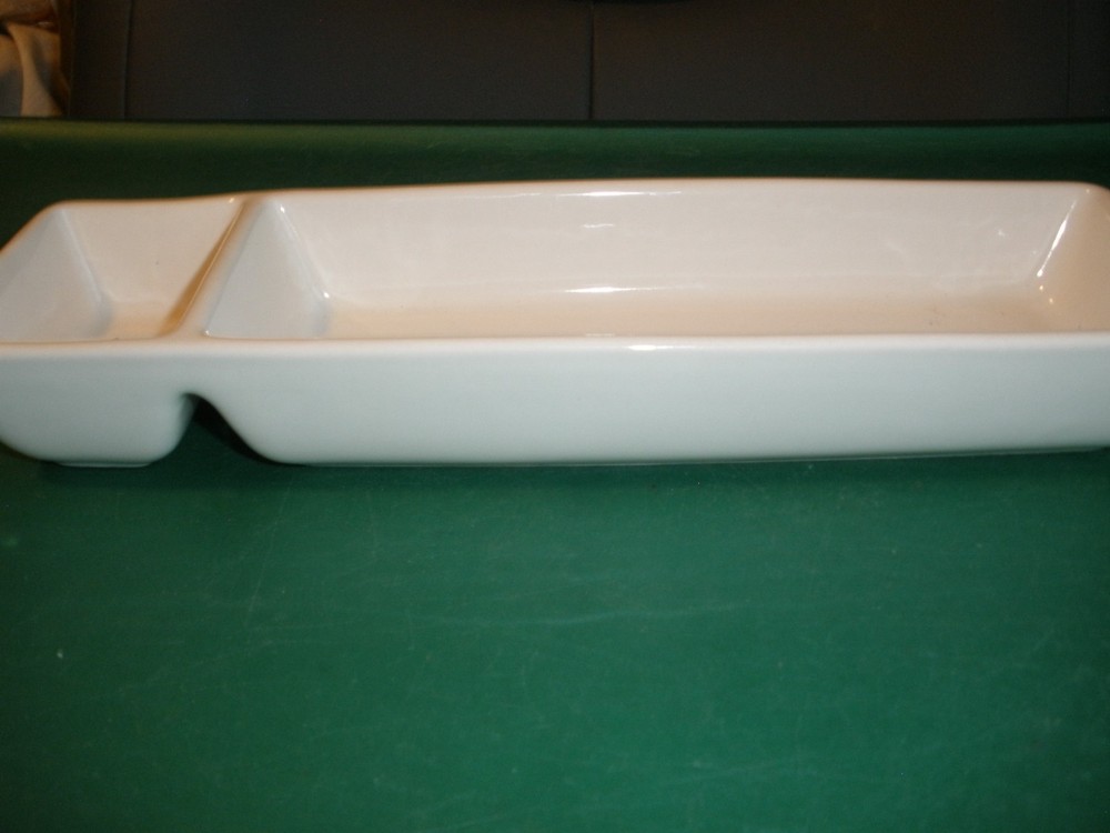 Rae Dunn Divided Ceramic Trinket Tray Dish MAKE TODAY COUNT, 123 EUC