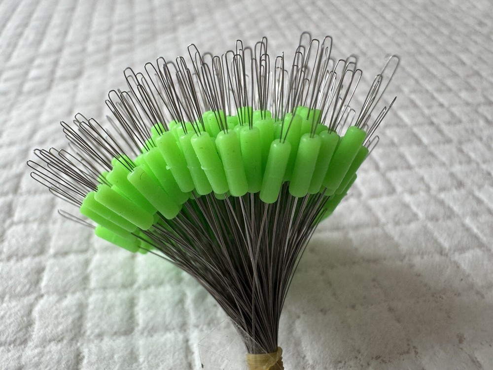 36 X Sliding Float Stops Rubber Grippa Barrel Rig Buffer Line & Braid LARGE