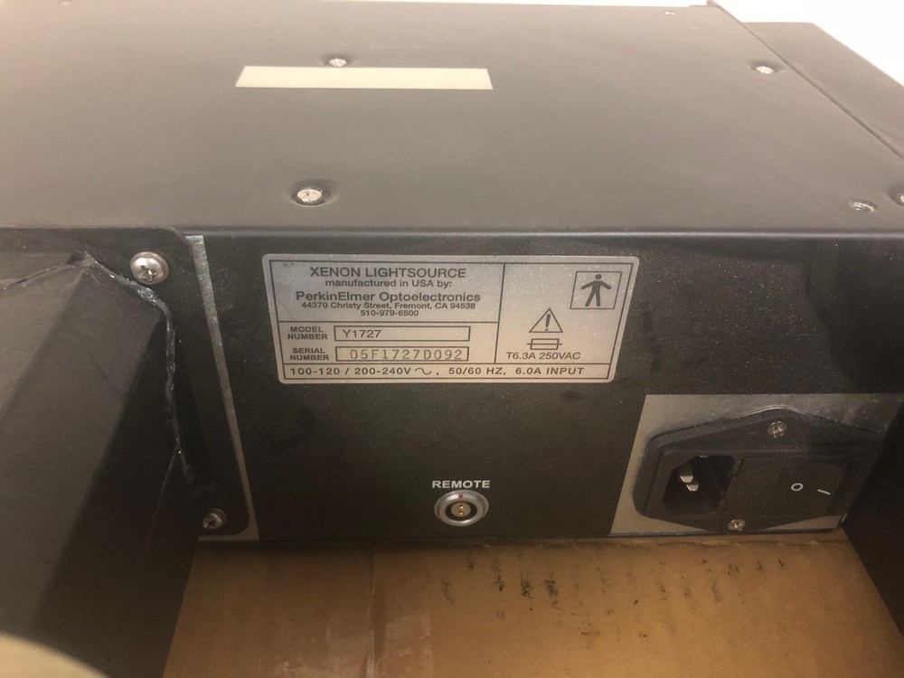Perkin Elmer Optoelectronics Y1727 Xenon Light Source