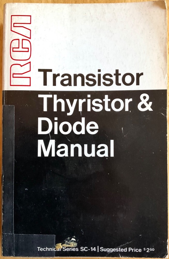 RCA Transistor Thyristor & Diode Manual 1969