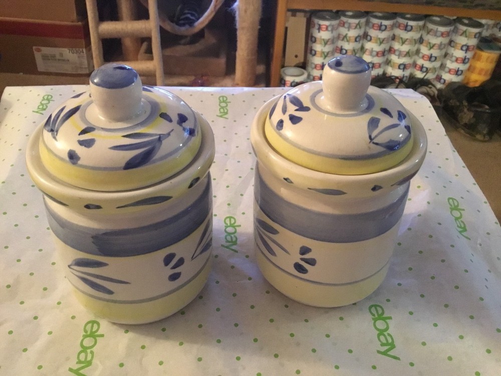 Round shape jar w/ lid