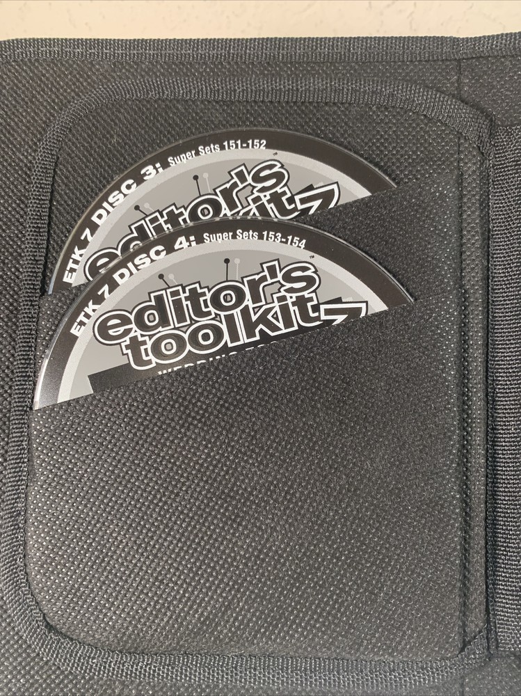 Digital Juice Editors Toolkit 7 Wedding Tools Rare 8 DVD Disc Boxset Disc Mint