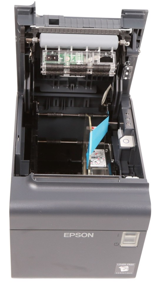 Epson TM-L90II Plus Label and Barcode Printer; USB / Serial Interface, Dark Grey