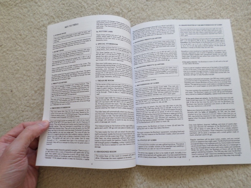 the Lost City B4 Dungeons & Dragons adventure module