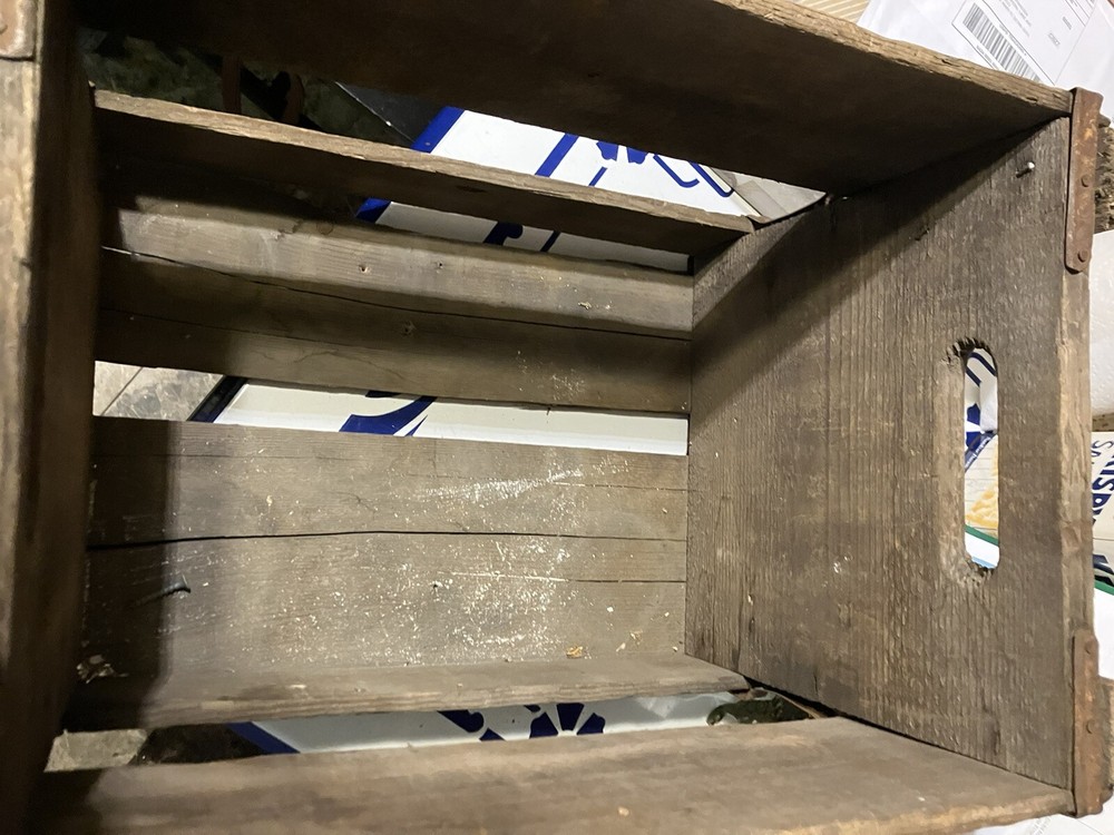 Shasta Water Wood Crate