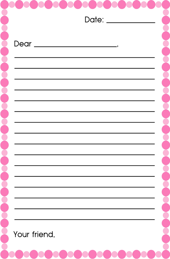 Big Kids Pen Pal Kit