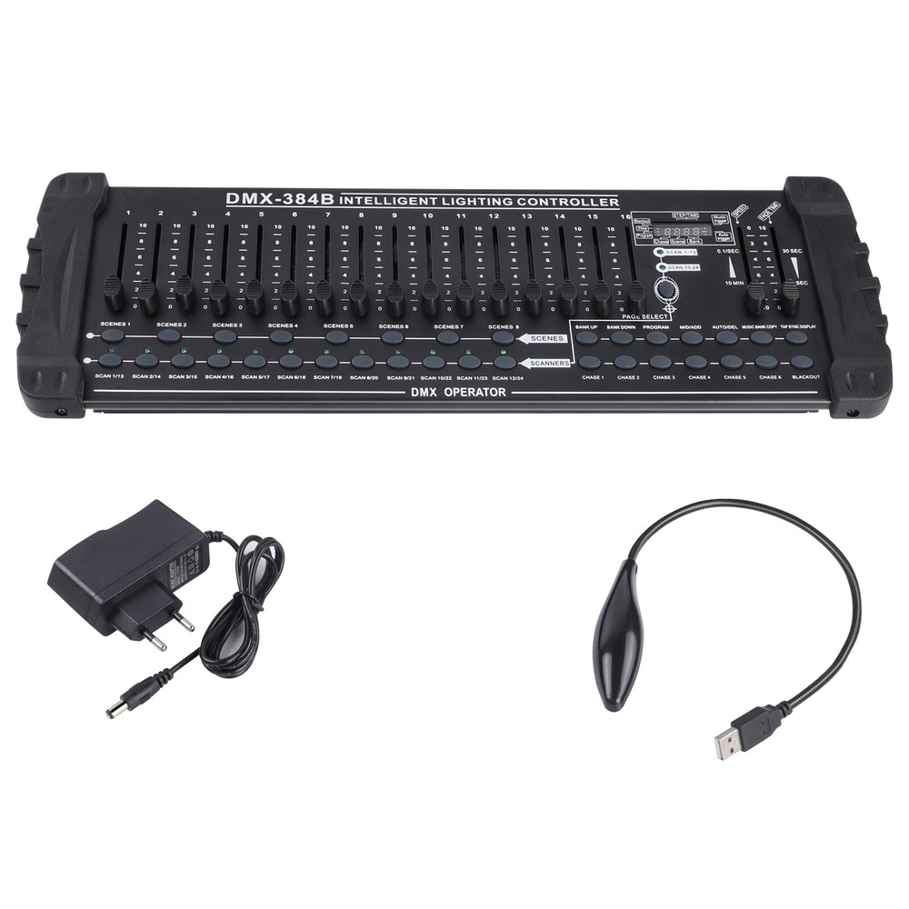 384 Channels Controller DMX Operator Console For Stage Light DJ Concert Party US