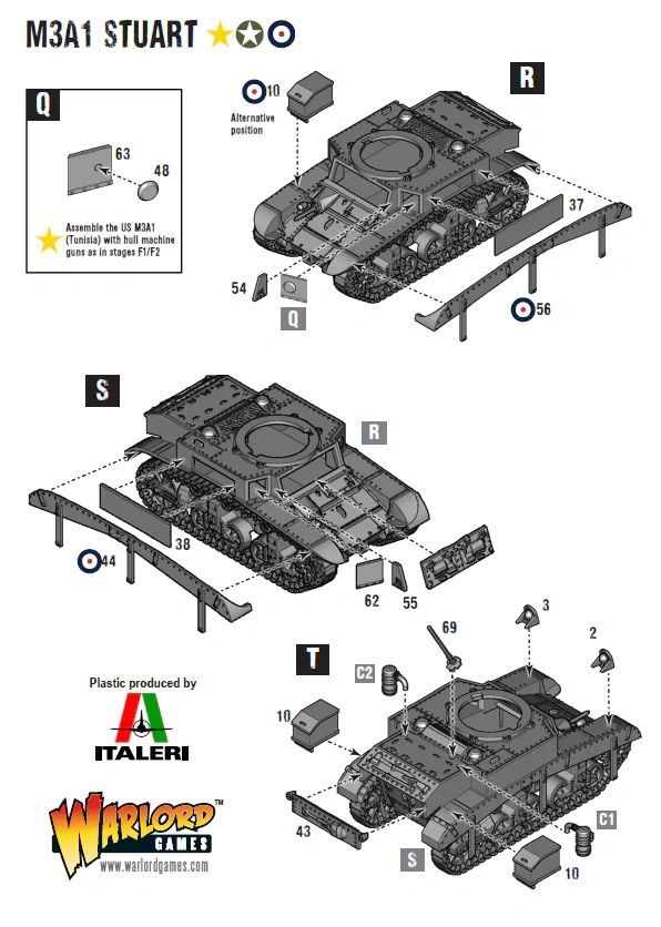 Bolt Action - M3 Stuart Platoon