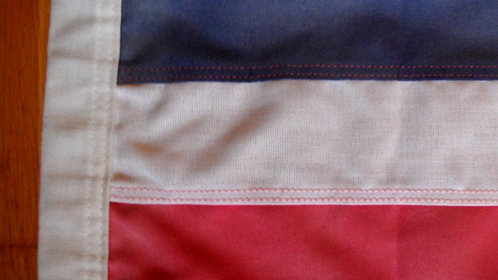 USA Flag 60" x 32" (5ft x 3ft) Duratex Valley Forge (US made) Panel Stitched