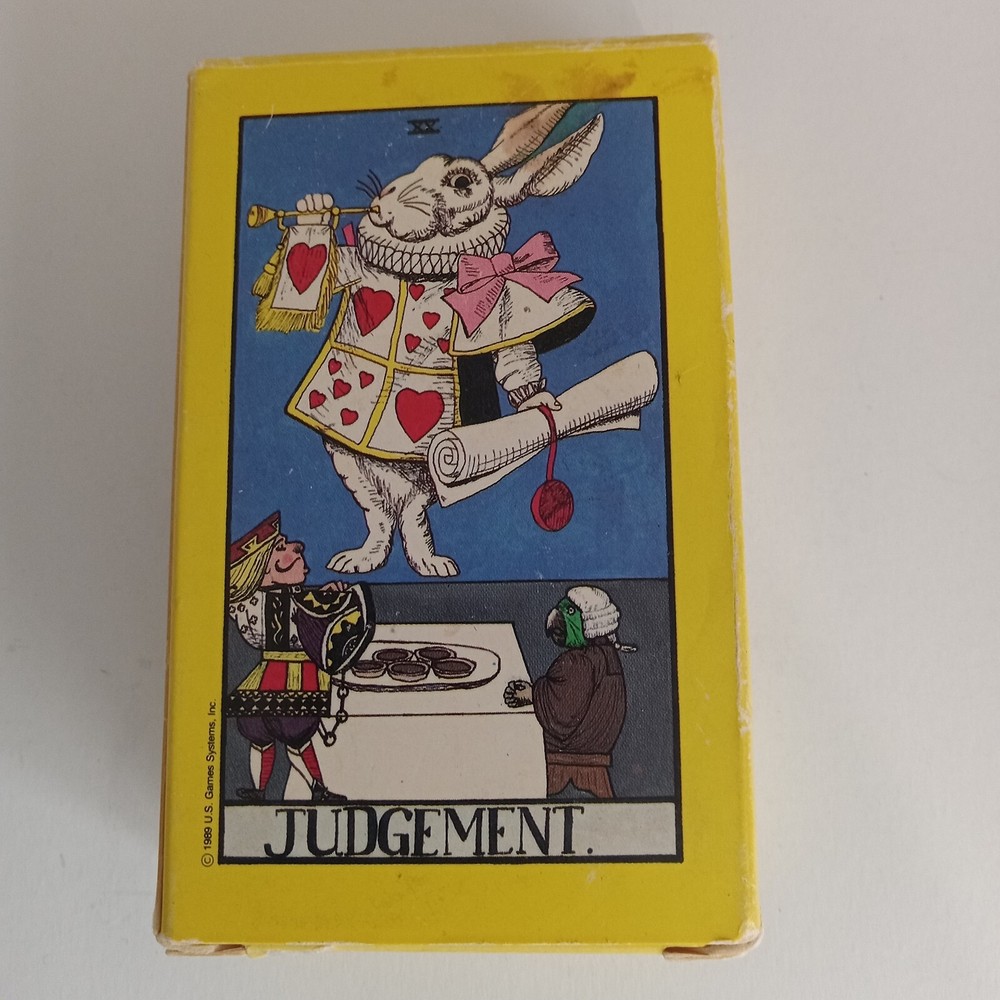 alice in wonderland tarot cards